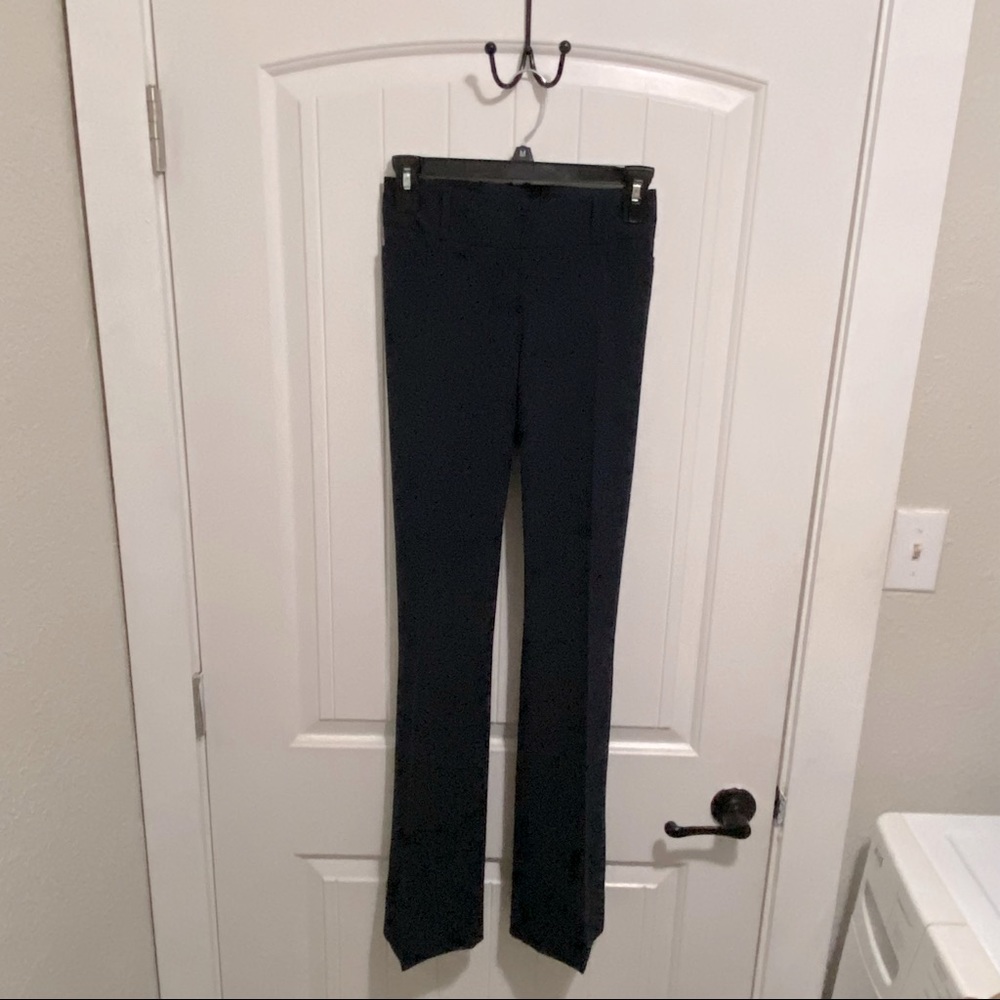 The Limited Navy Dress Pants Drew Fit Slim Bootcut Size 6